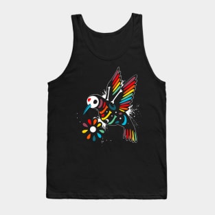 Humming Bird Skeleton Tank Top